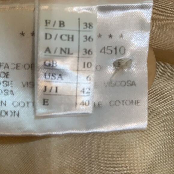 WEILL BUTTON DOWN BLAZER SIZE 6 - Picture 5 of 6